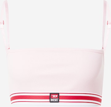 DIESEL Bandeau Bra 'BANDEL' in Pink: front