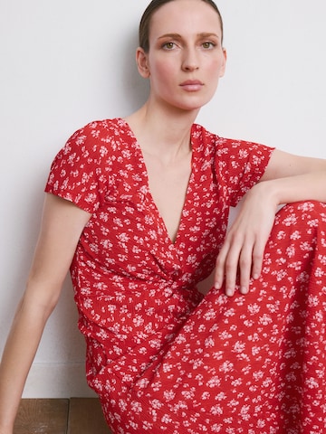 MANGOHaljina 'POMI' - crvena boja