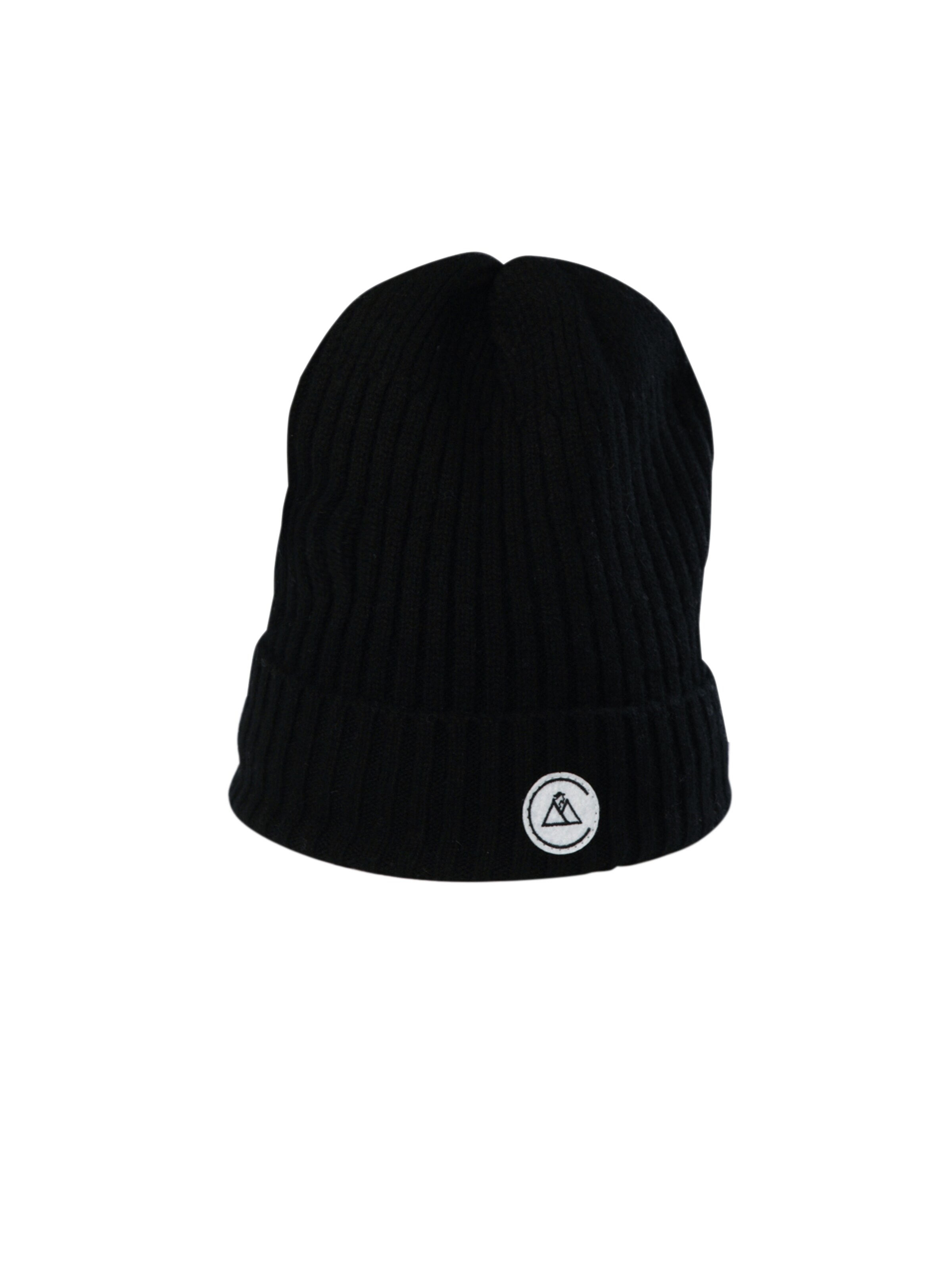 CASH-MERE.CH Pipo värissä musta: etupuoli