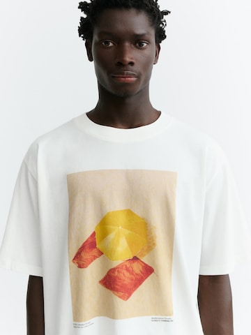 Thinking MU T-Shirt 'ERIC' in Weiß