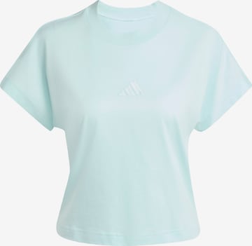 zils ADIDAS SPORTSWEAR Sporta krekls 'ALL SZN': no priekšpuses