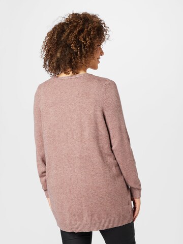 Cardigan 'Esly' ONLY Carmakoma en marron