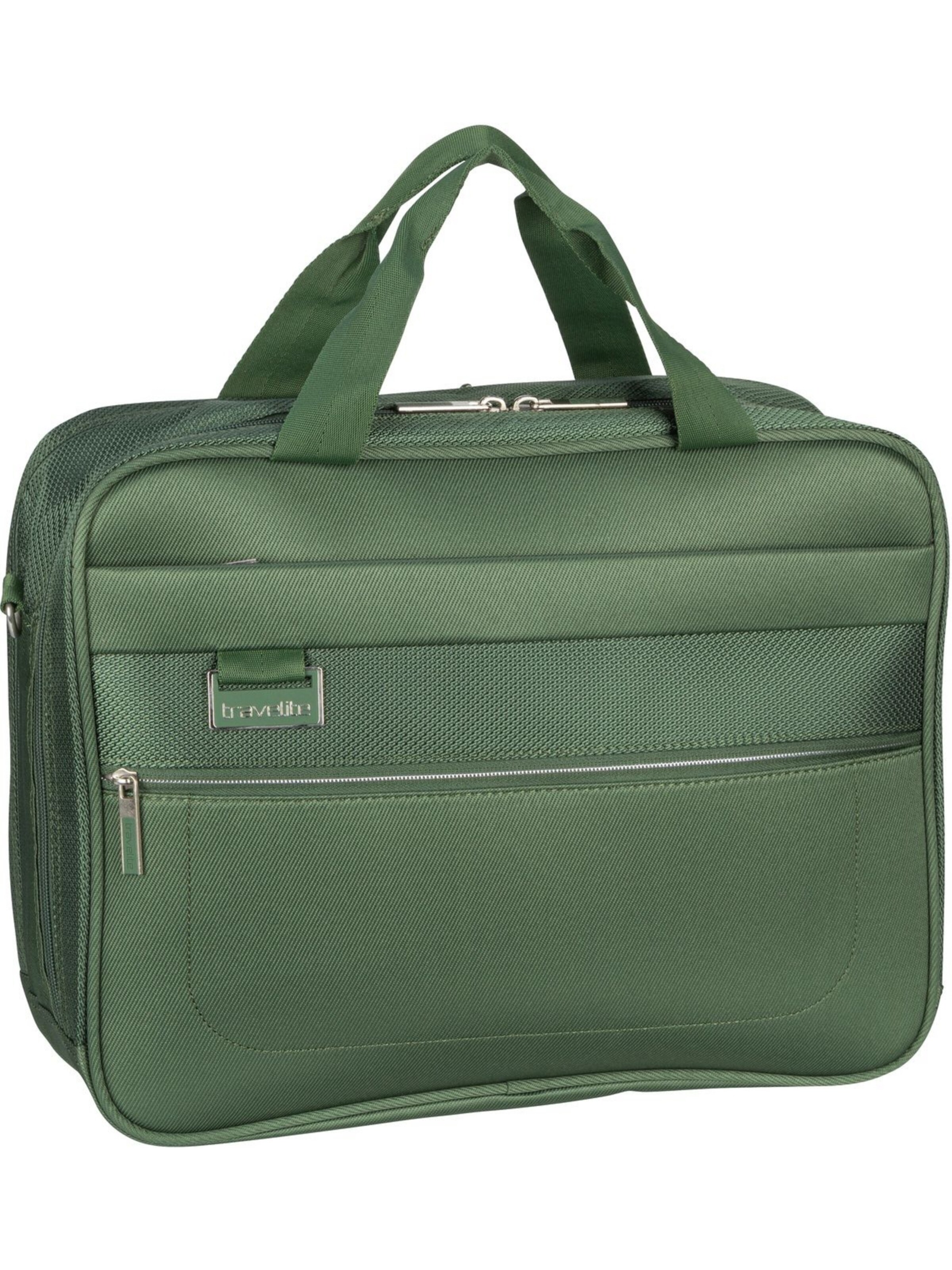 TRAVELITE Aktentasche 'Miigo' in Grün: Vorderseite