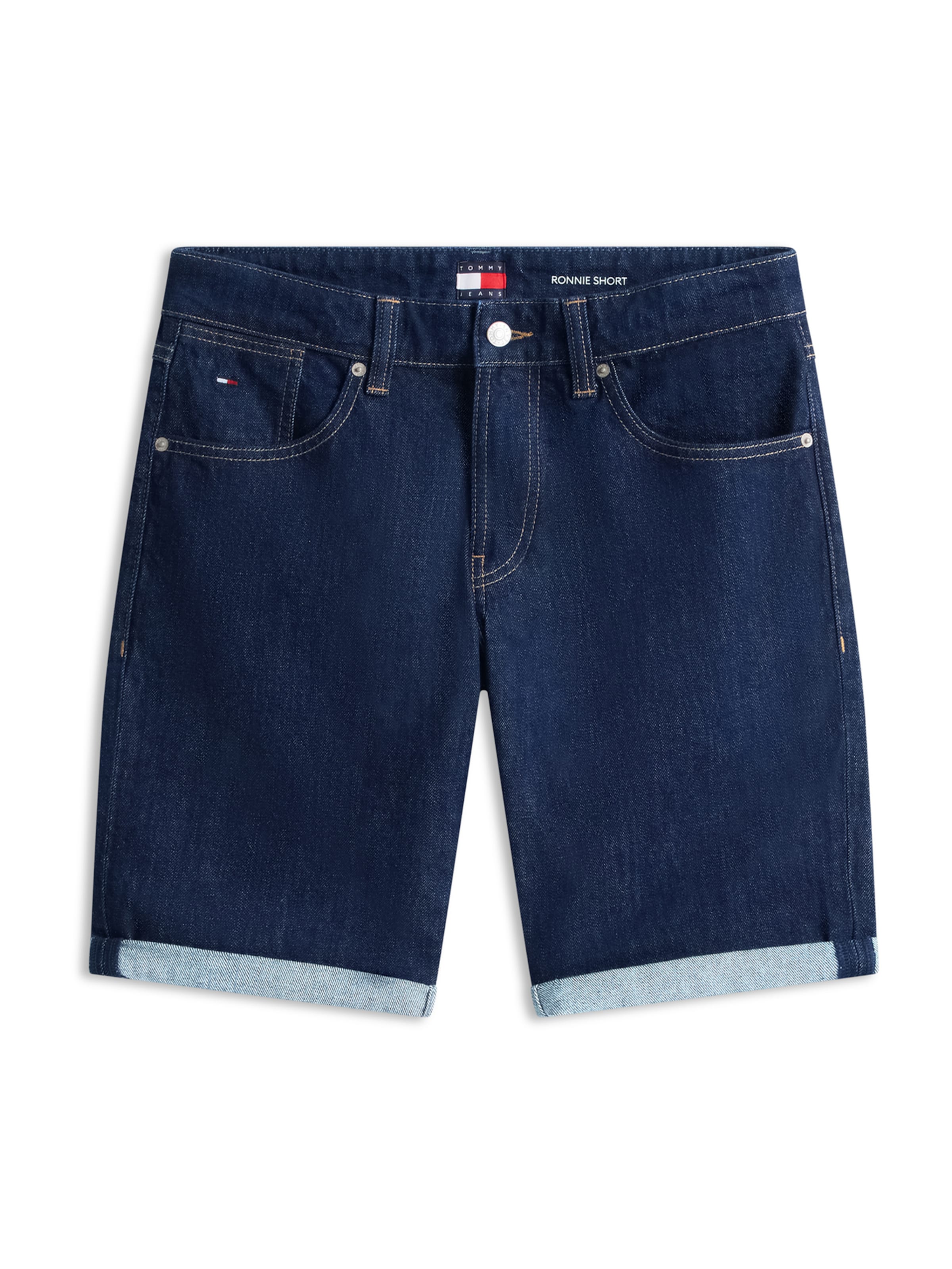 Regular Jeans 'RONNIE' de la Tommy Jeans pe albastru: față