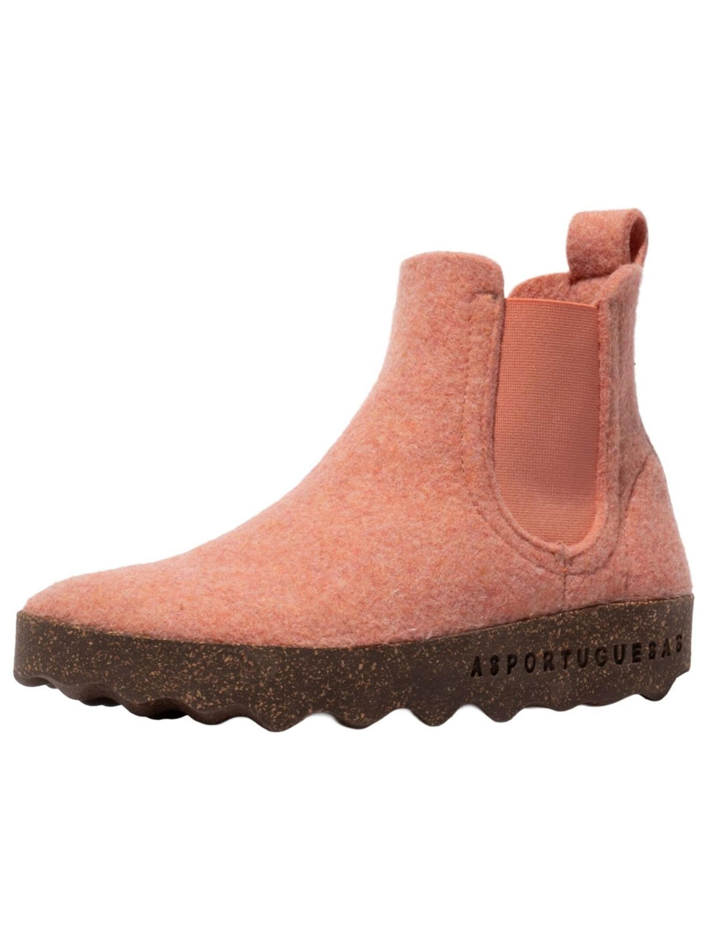 Asportuguesas Huisschoenen in Oranje: voorkant