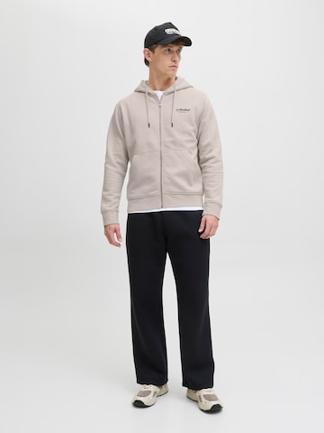 JACK & JONES Sweat jacket 'JJESOHO' in Grey