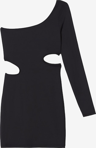 Bershka Dress in Black: front