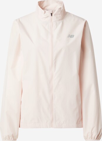 new balance Sportjacke 'Essentials' in Pink: predná strana