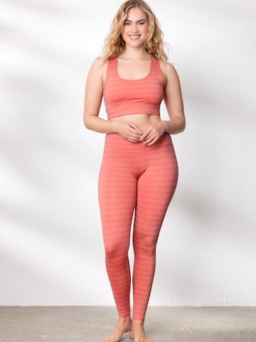 Bustier Soutien-gorge de sport 'Racerback' Hey Honey en orange