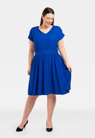 Karko Cocktail Dress 'ANICETA' in Blue: front