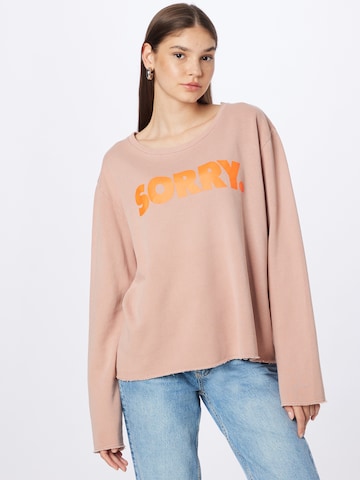 Liv Bergen Sweatshirt 'DORIE' in Pink: predná strana