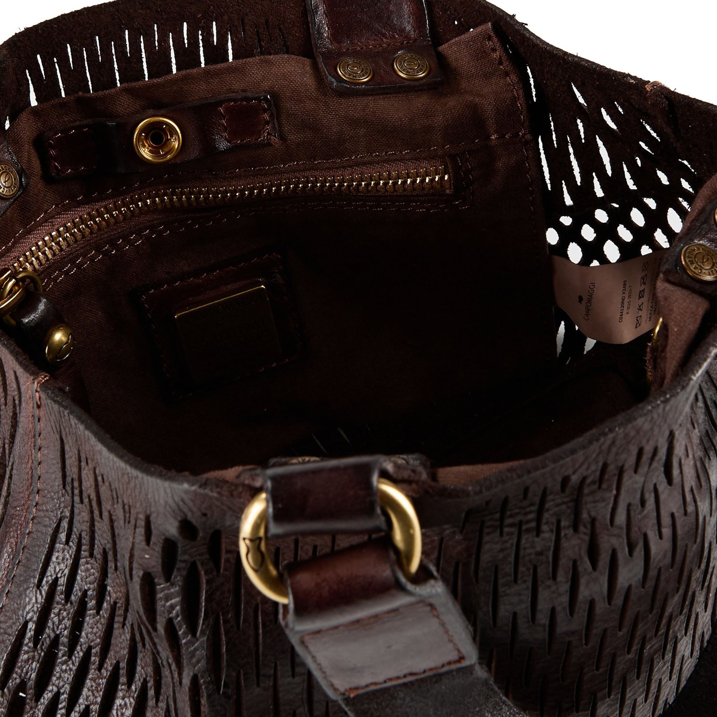 Borsa a tracolla 'Cosima' di Campomaggi in marrone