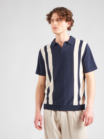 SELECTED HOMME - Ajuste regular Jersey 'SLHMATTIS' en azul: frente