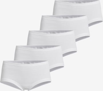 CON-TA Slip 'Feinripp' in Weiß: Vorderseite