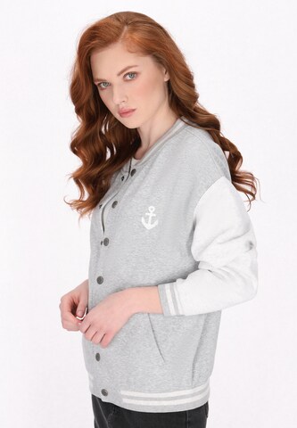 DreiMaster Vintage - Chaqueta de entretiempo en gris: frente