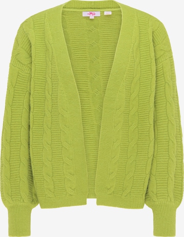 MYMO Knit Cardigan in Green: front