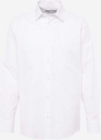 BURTON MENSWEAR LONDON - Ajuste regular Camisa de negocios en blanco: frente