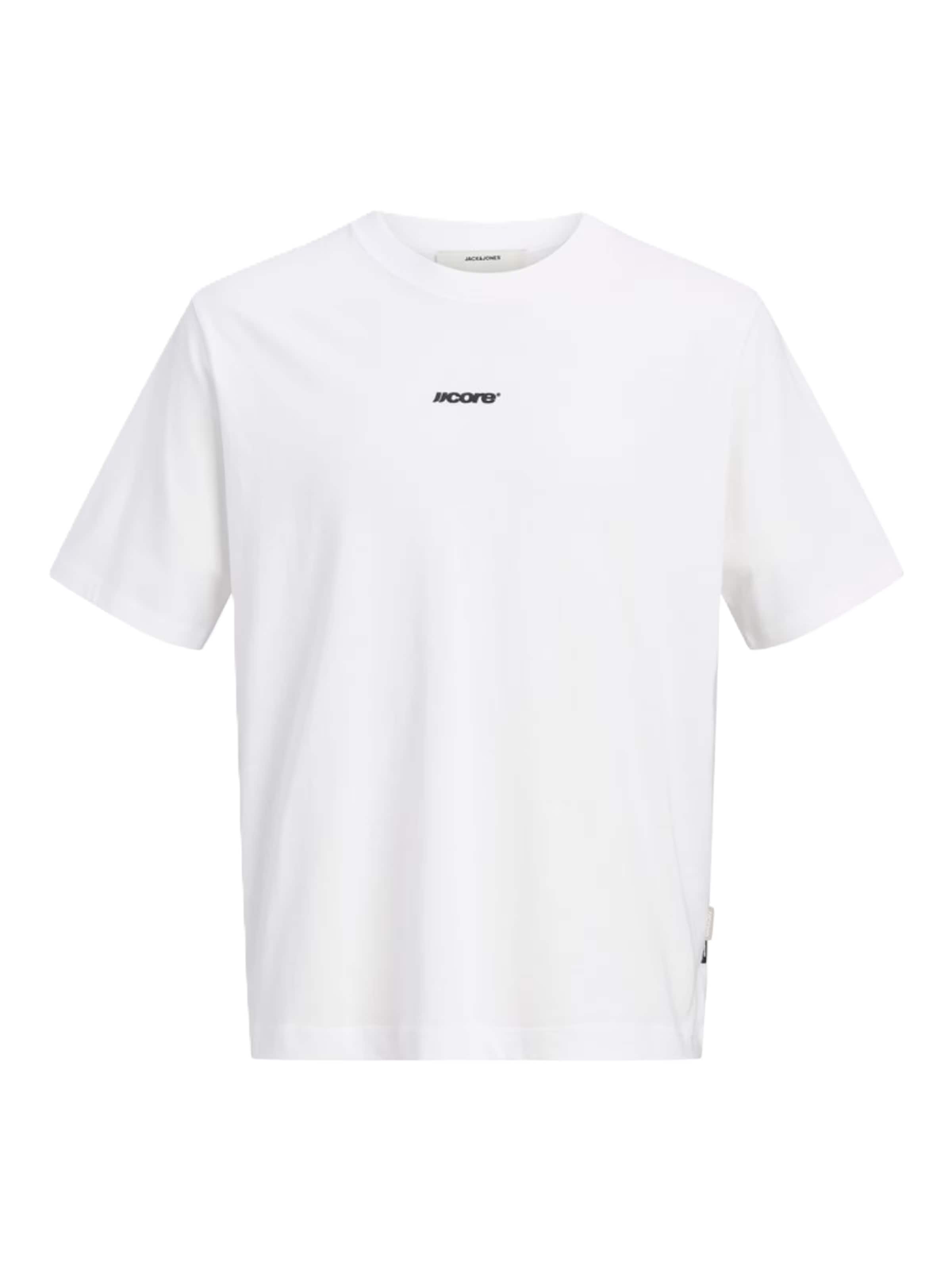 JACK & JONES T-Shirt 'JCOClub' en S en gris clair / noir / blanc, Vue avec produit