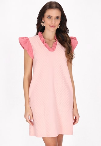 faina Jurk 'Fashion Look' in Roze: voorkant