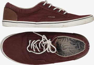 JACK & JONES Sneaker 44 in Rot: Vorderseite