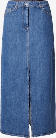 SELECTED FEMME Rok in Blauw: voorkant