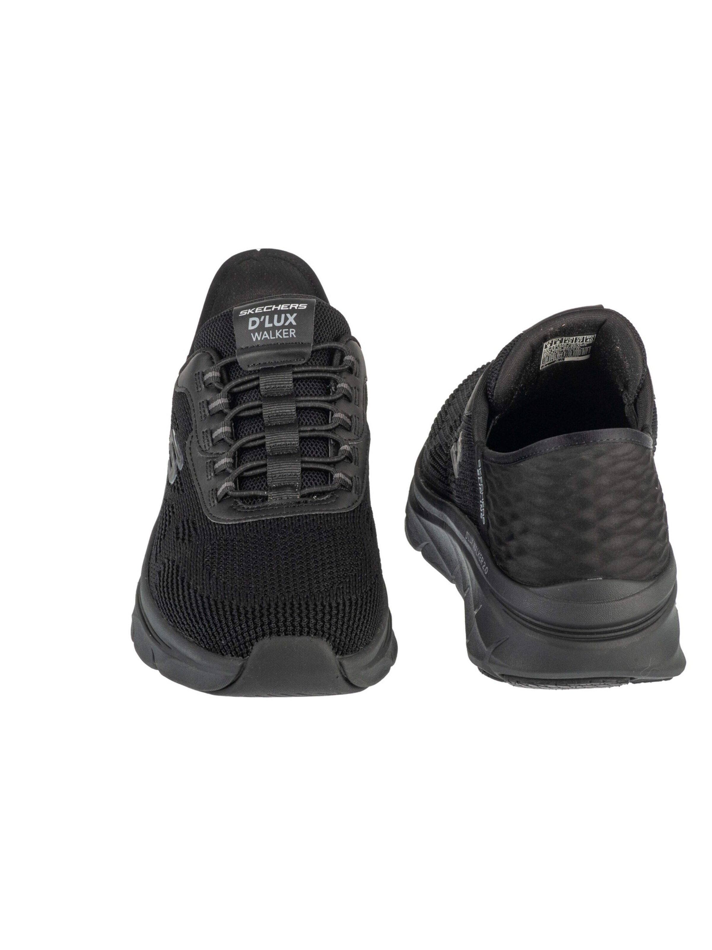 SKECHERS Platform trainers 'Slip-ins: D'Lux Walker 2.0 - Rezinate' in Grey