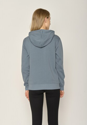 GREENBOMB Sweater 'Nature Sunset Sail' in Blue