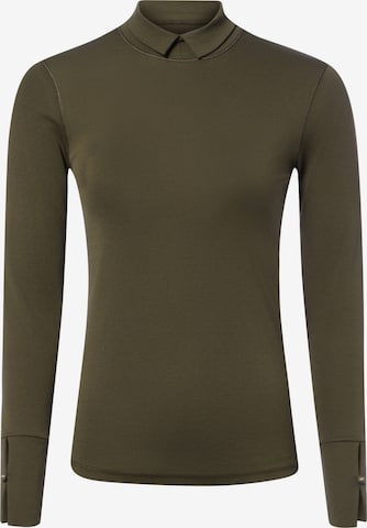 T-shirt Marc Cain en vert : devant