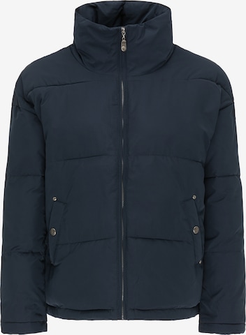 DreiMaster Maritim Winter Jacket in Blue: front