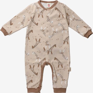 Makoma Romper/Bodysuit in Beige: front