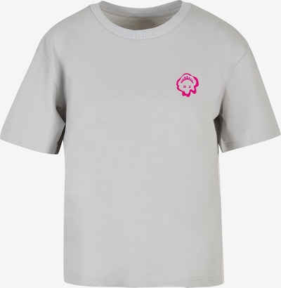 Mister Tee Paita 'Everything's Nice' värissä harmaa / vaaleanpunainen, Tuotenäkymä