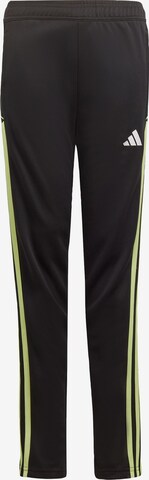 ADIDAS PERFORMANCE Slim fit Workout Pants 'Tiro 23 League' in Black: front