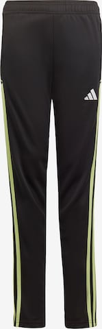 Coupe slim Pantalon de sport 'Tiro 23 League' ADIDAS PERFORMANCE en noir : devant