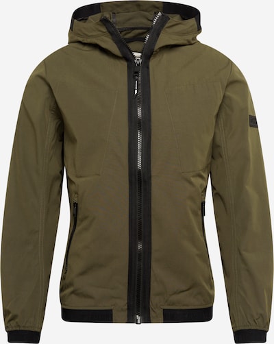 TOM TAILOR DENIM Kevad-sügisjope khaki / must, Tootevaade