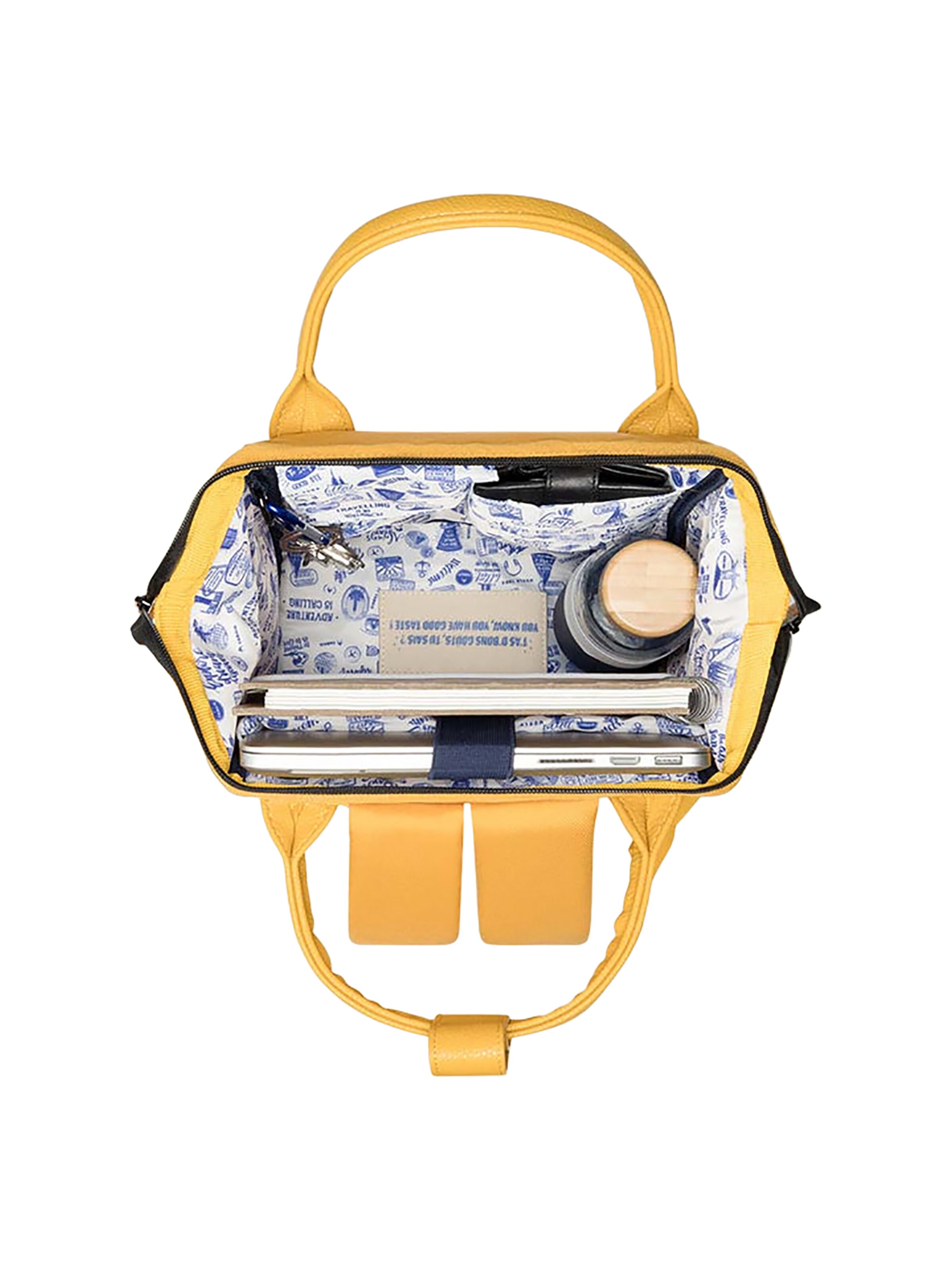 Cabaia Rucksack 'Marrakech S'‌‌‌‌ in Gelb