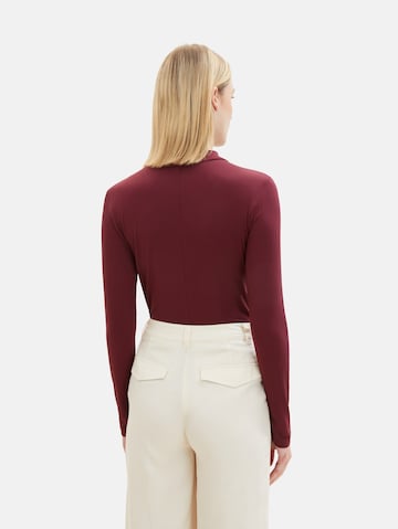 TOM TAILOR Shirt in Red