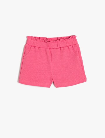 Koton Regular Broek in Roze: voorkant