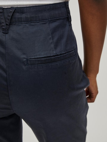 VILA Tapered Chino Pants in Blue