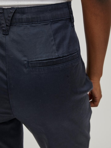 VILA - Tapered Pantalón chino en azul