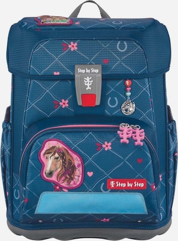 STEP BY STEP Rucksack in Blau: Vorderseite