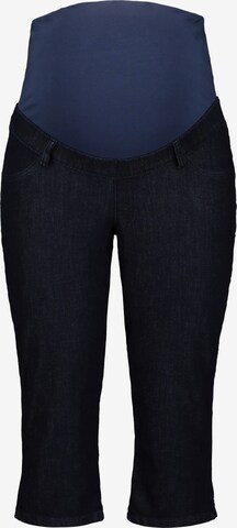 Ulla Popken Regular Jeans in Blauw: voorkant