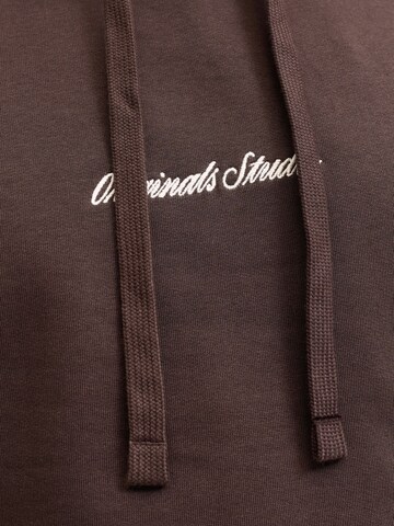 Jack & Jones Plus Sweatshirt in Brown