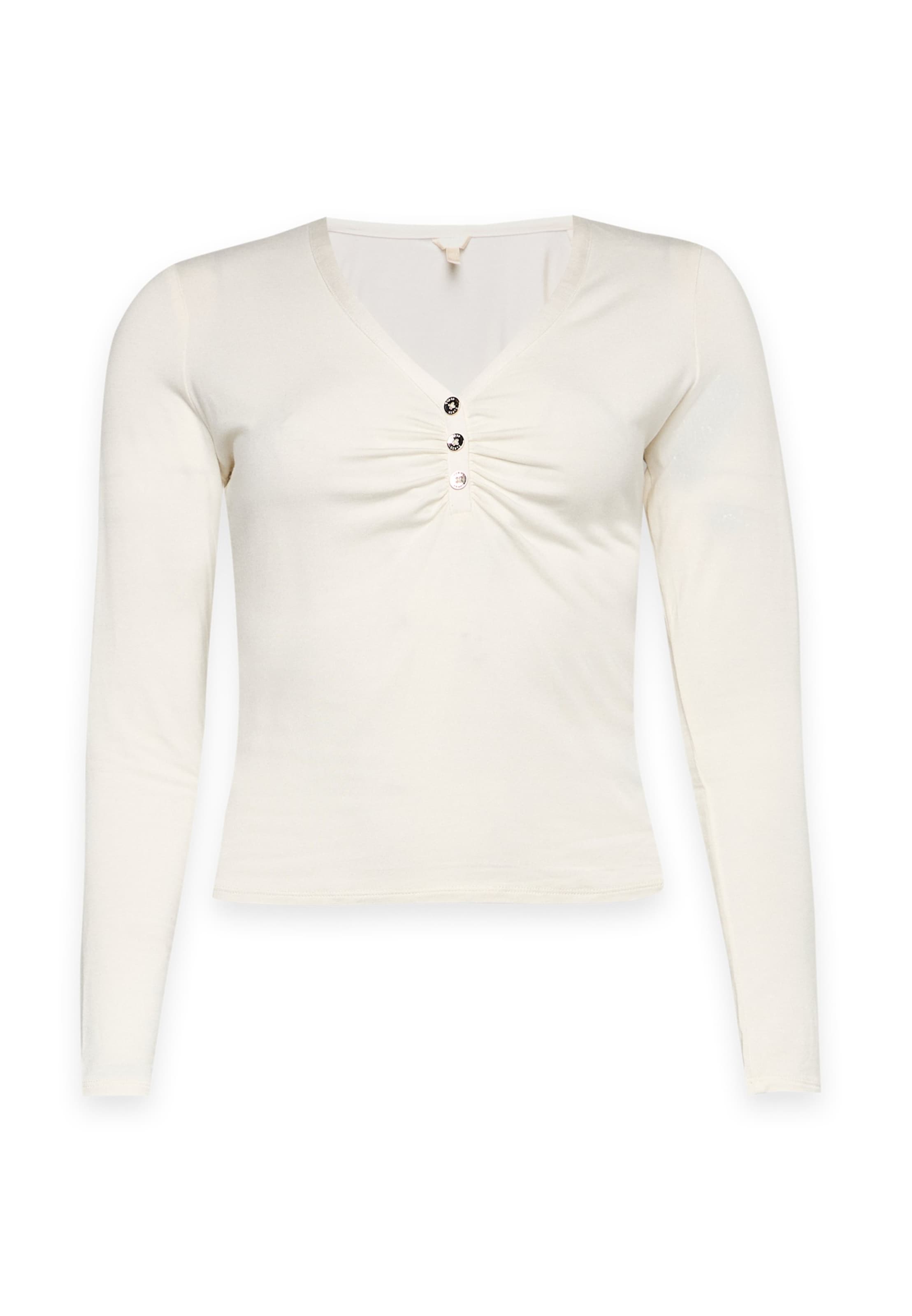Maglietta 'BIANCA' di GUESS in bianco: frontale