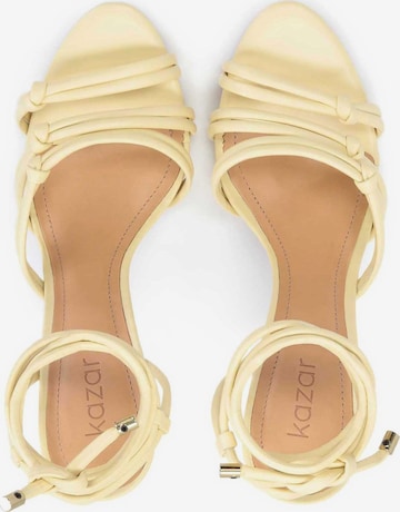 Kazar Strap Sandals in Yellow