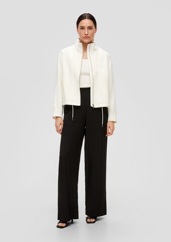 s.Oliver BLACK LABEL Wide leg Pants in Black