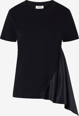 Tricou de la Liu Jo pe negru: față