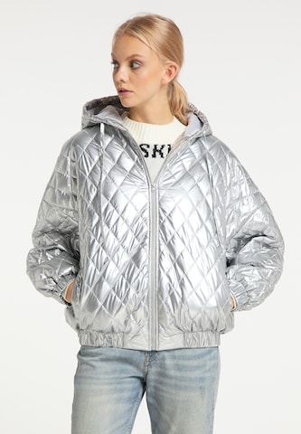 myMo NOW Winter Jacket in Silver: front