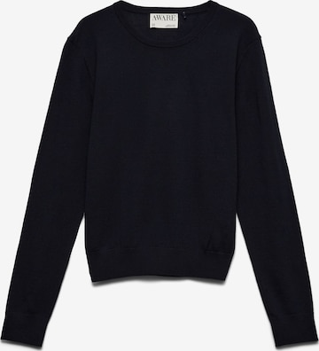 Pull-over 'AWCara' VERO MODA en bleu : devant