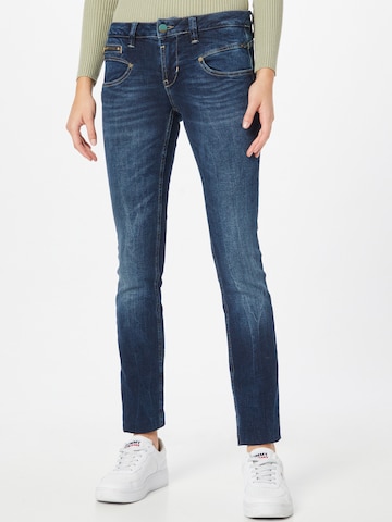 FREEMAN T. PORTER Skinny Jeans 'Alexa' in Blue: front