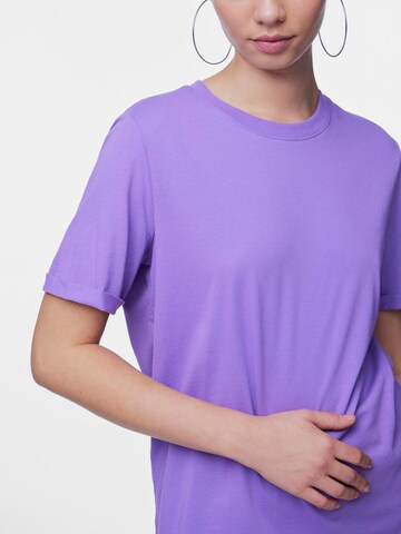 PIECES - Camisa 'RIA' em roxo